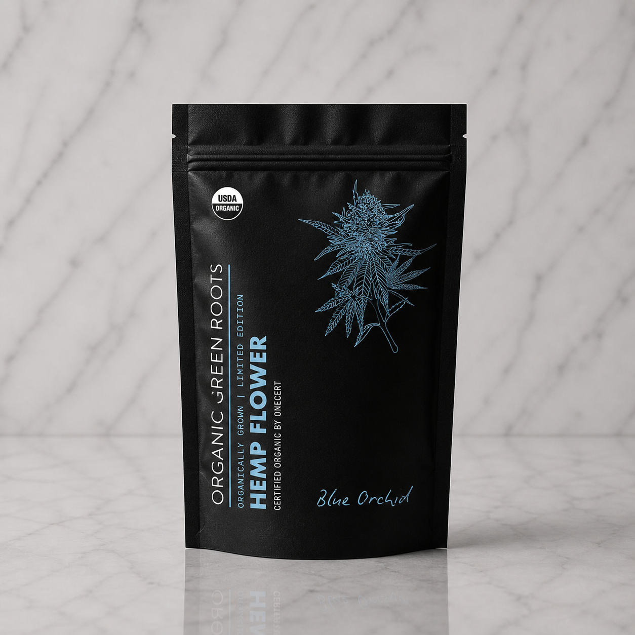Blue Orchid - CBD Organic Hemp Flower