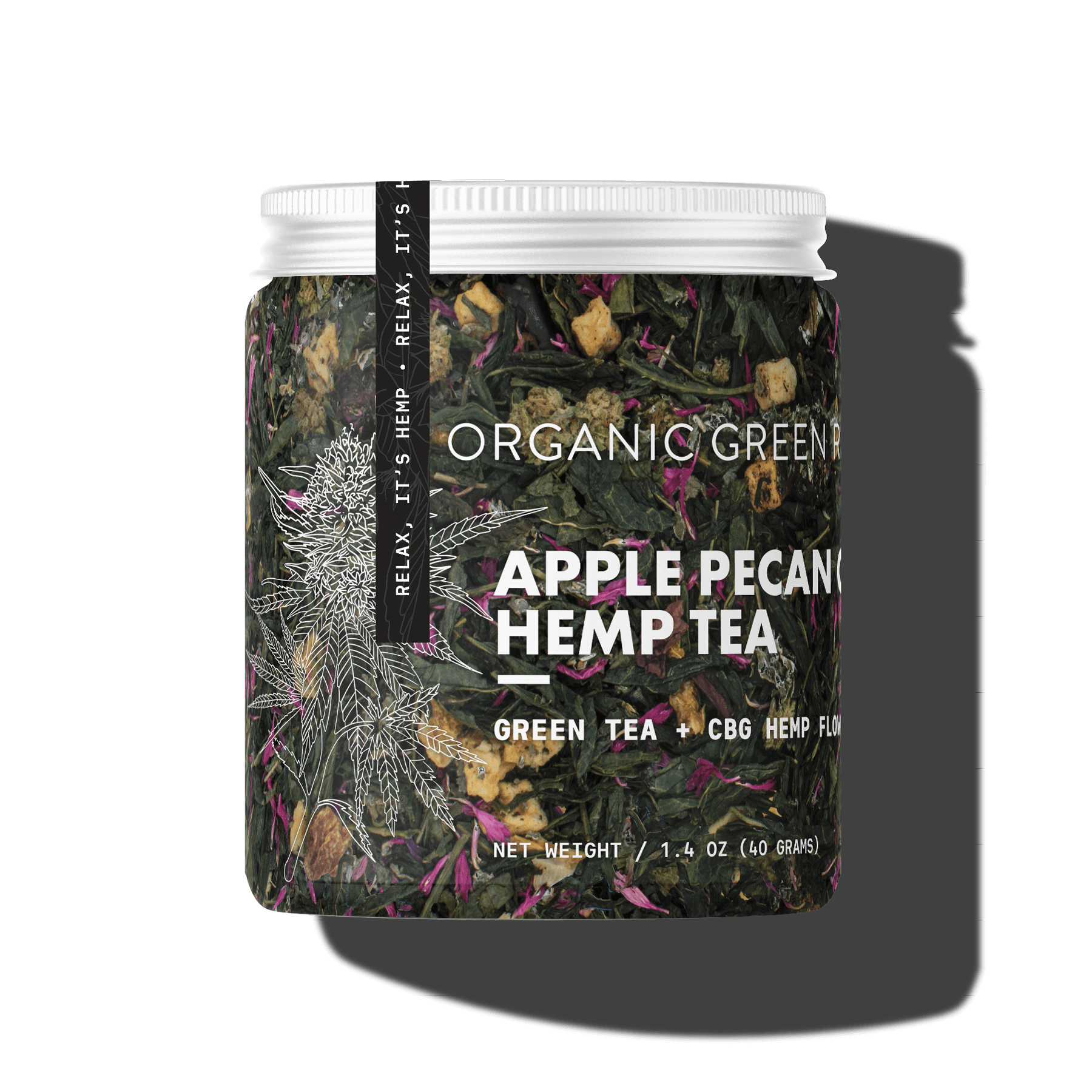 Apple Pecan Cake - CBG Hemp Tea
