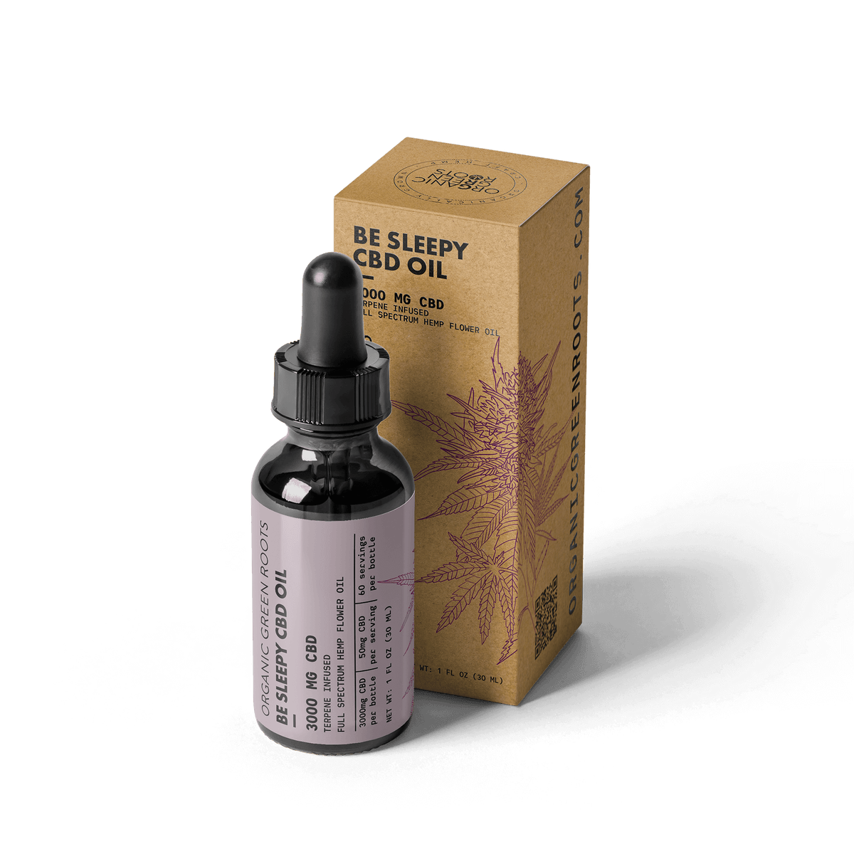 Be Sleepy CBD Oil | ORGANIC GREEN ROOTS