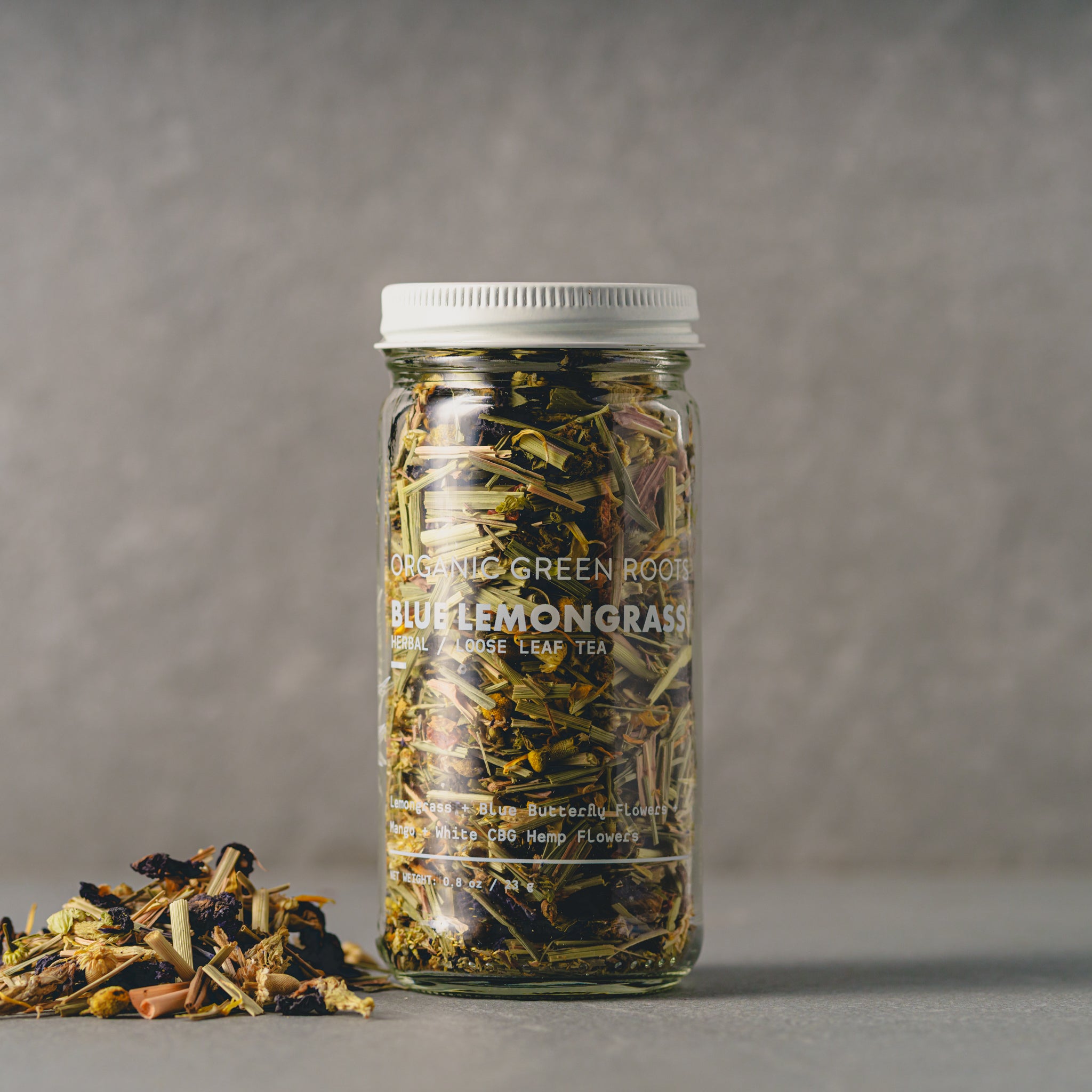 Blue Lemongrass Hemp Tea