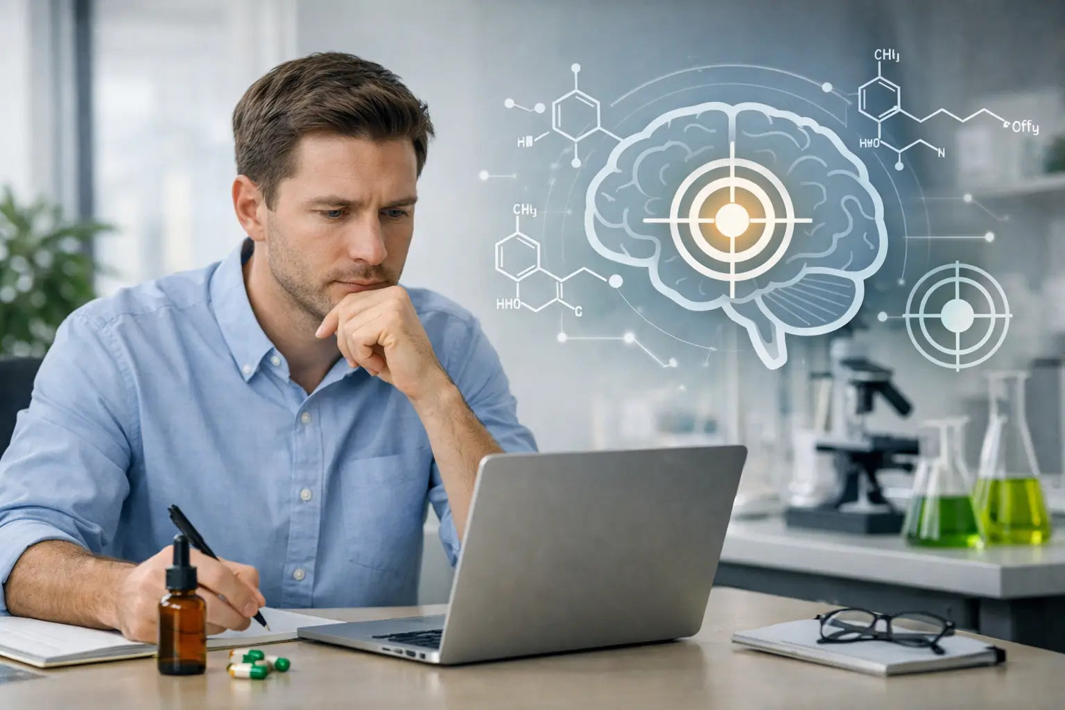 Targeted Cannabinoid Support for Focus