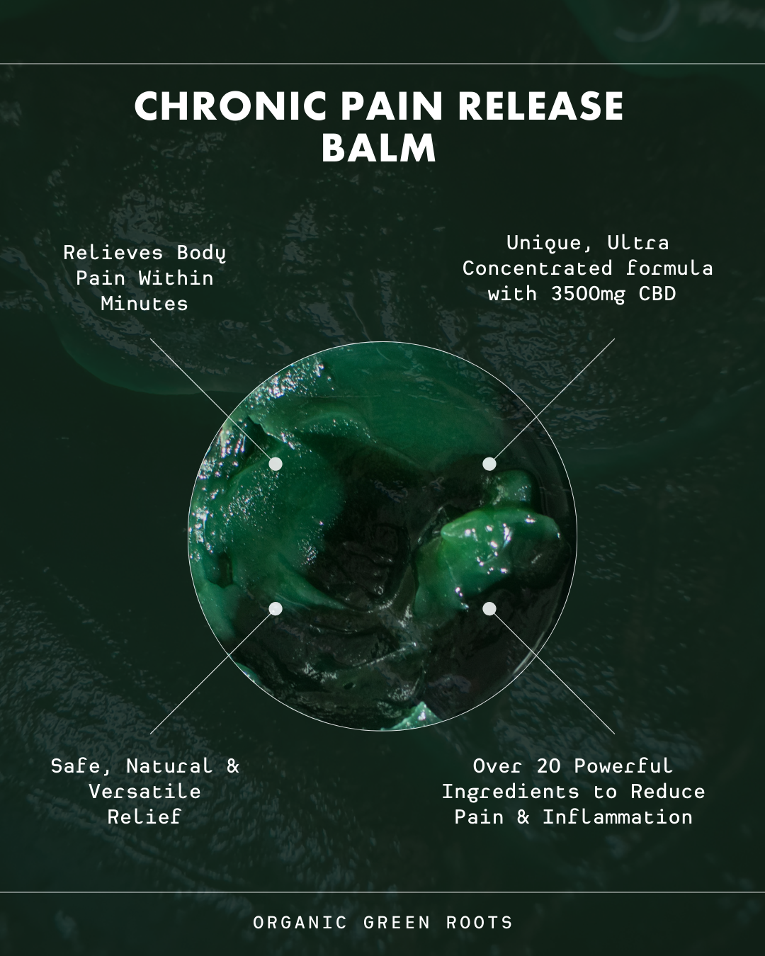 Chronic Pain Release - CBD Balm