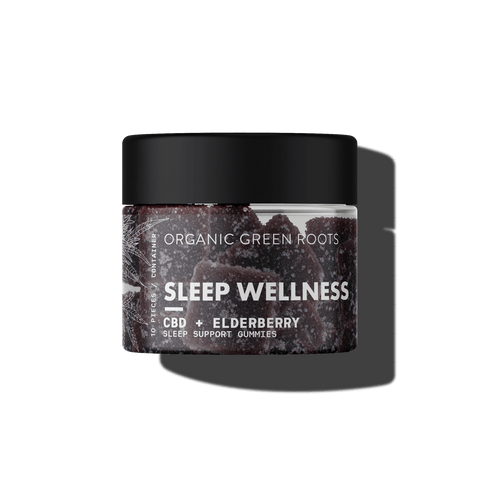 SLEEP WELLNESS CBD Gummies | ORGANIC GREEN ROOTS