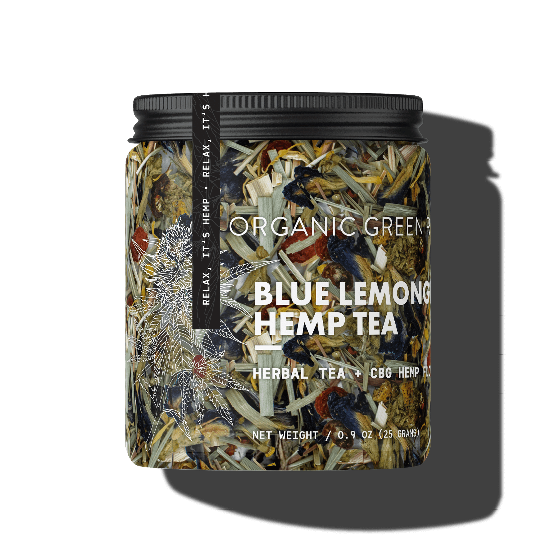 Blue Lemongrass Hemp Tea