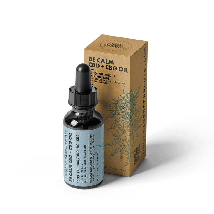 Be Calm CBD + CBG Oil