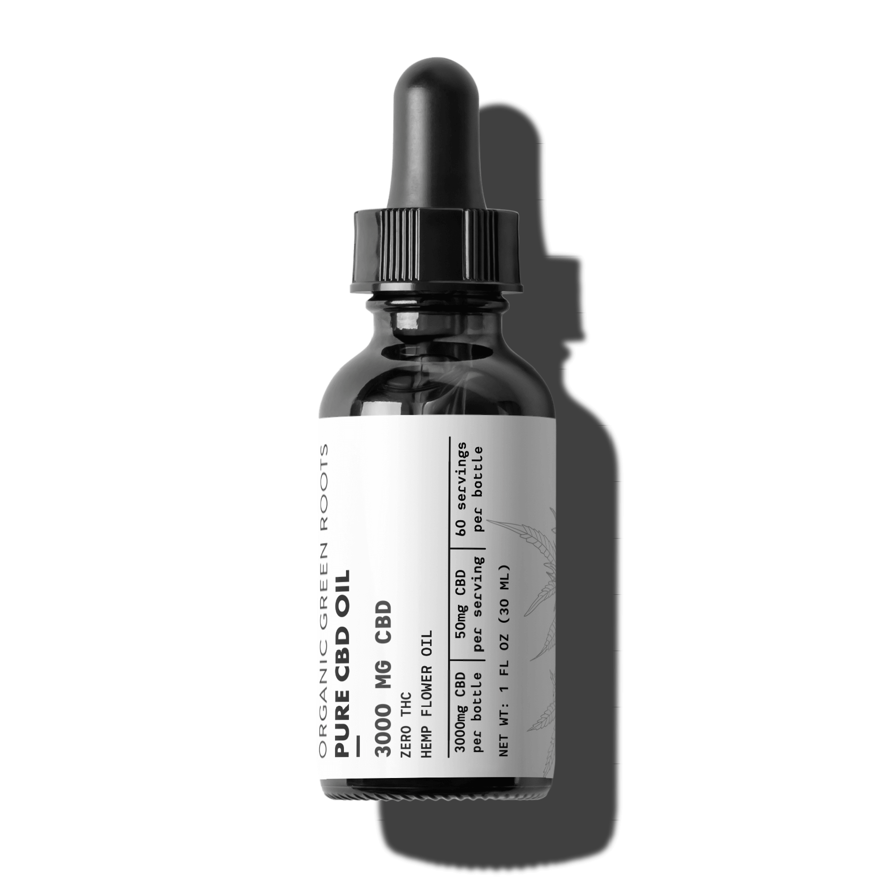 Pure CBD Oil - 3000mg