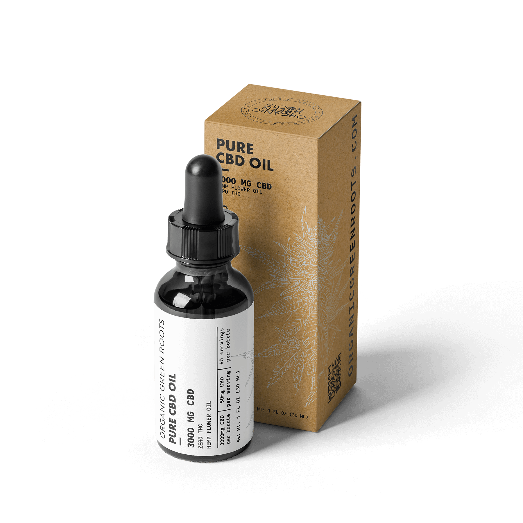 Pure CBD Oil - 3000mg